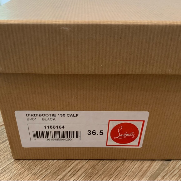 Christian Louboutin Dirdibootie Black Leather - Picture 6 of 11